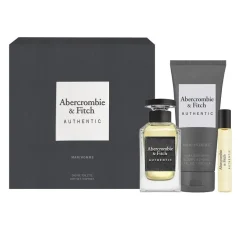 Abercrombie & Fitch Authentic Man set 100ml edt + 200ml Showergel + 15ml edt