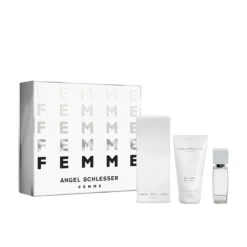 Angel Schlesser Femme Set 100ml Edt spray + 15ml edt + 50ml Bodylotion