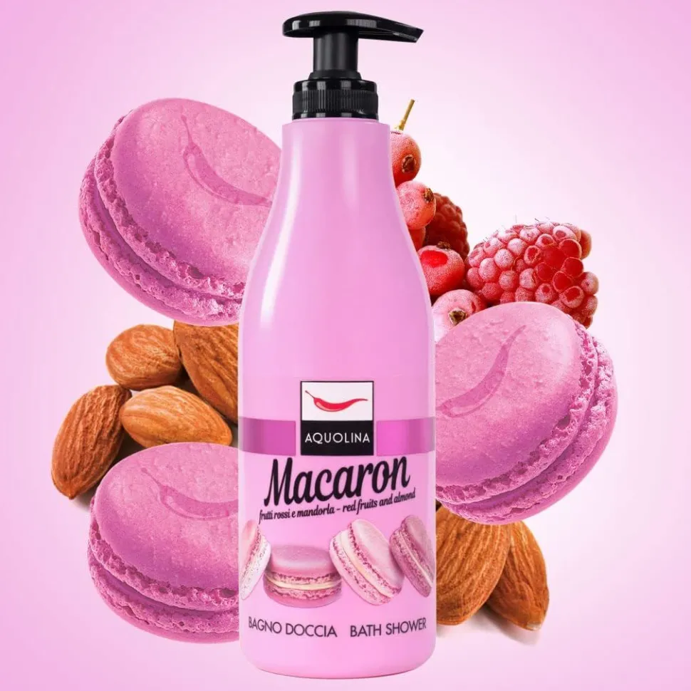 Aquolina Macaron Collection Red Fruits and Almond 500ml Showergel