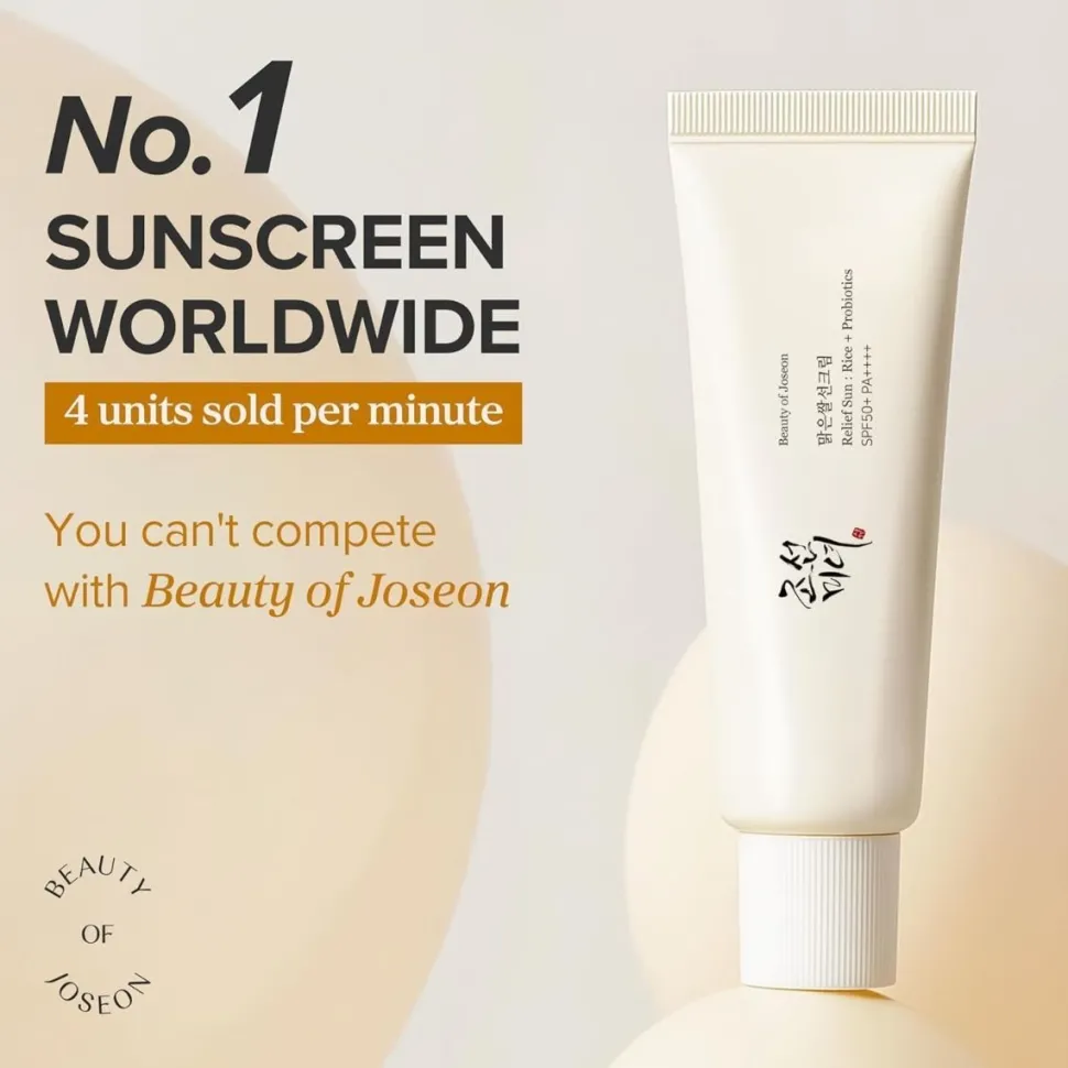Beauty of Joseon Relief Sun Rice + Probiotics SPF50 50ml