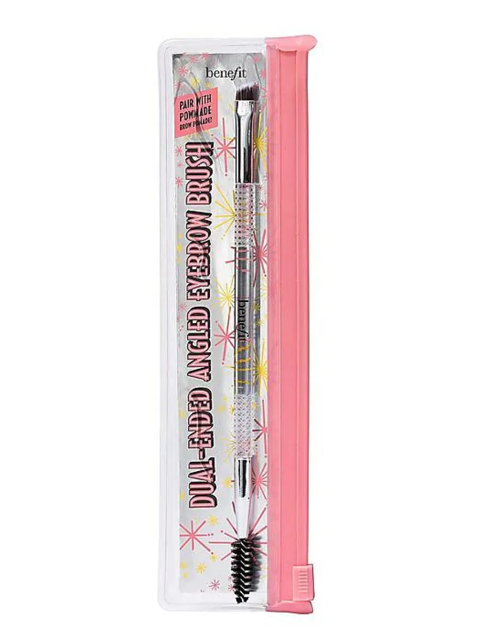 Benefit Dual Ended Angled Eyebrow Brush Wenkbrauwpenseel