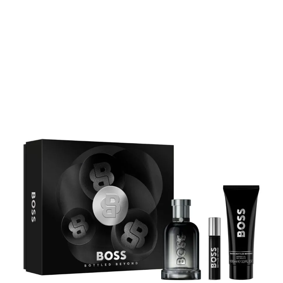 Boss Bottled Beyond For Him set 100ml edp + 10ml edp + 100ml Showergel