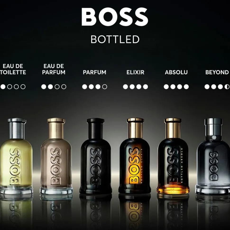 Boss Bottled Beyond For Him set 100ml edp + 10ml edp + 100ml Showergel