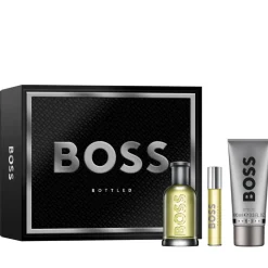 Boss Bottled Set 100ml eau de toilette spray + 10ml edt spray + 100ml showergel