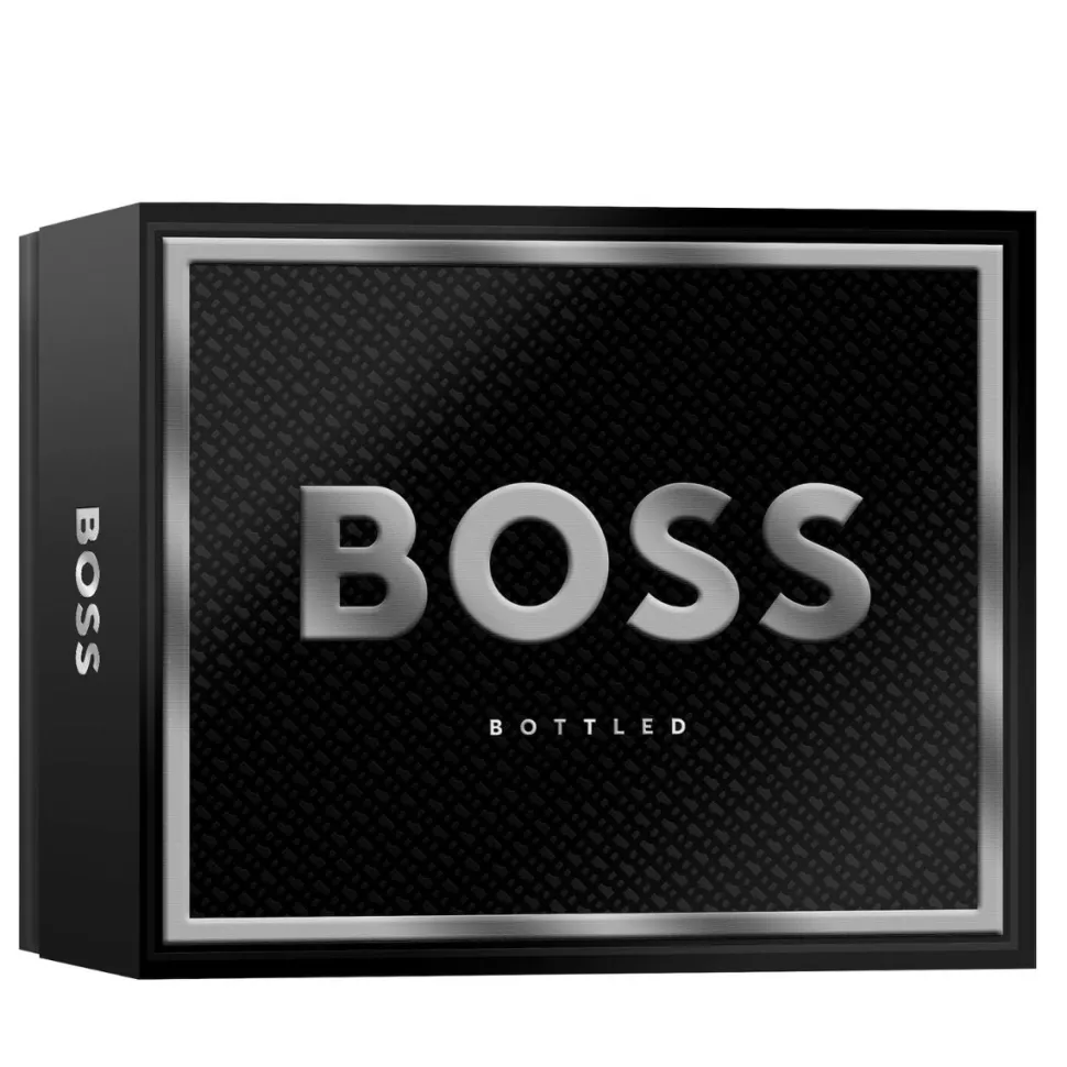 Boss Bottled Set 100ml eau de toilette spray + 10ml edt spray + 100ml showergel