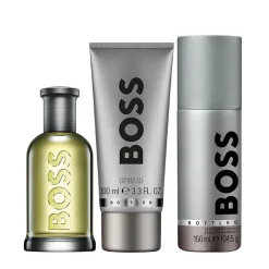 Boss Bottled Set 100ml eau de toilette spray + 150ml Deodorant + 100ml Showergel