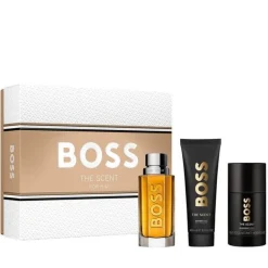 Boss The Scent Set 100ml eau de toilette spray + 100ml Showergel + 75ml Deodorant Stick