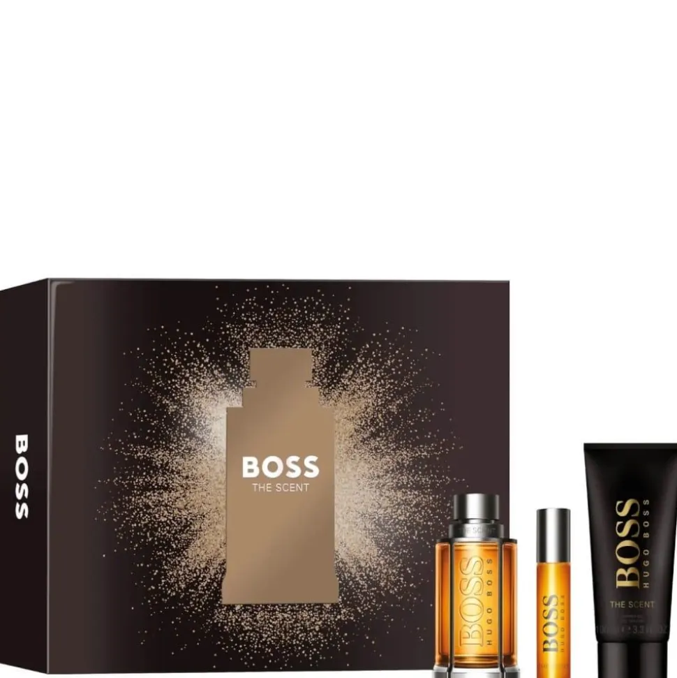 Boss The Scent Set 100ml eau de toilette spray + 100ml Showergel + 10ml edt