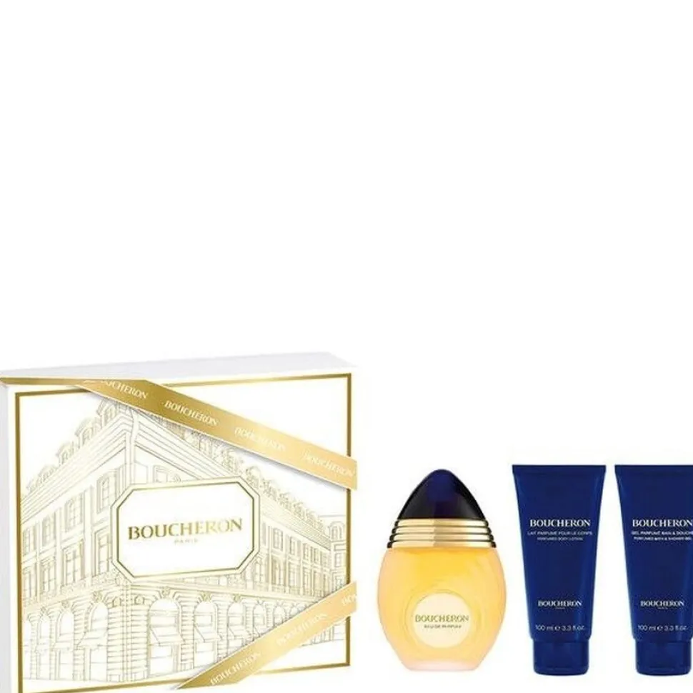 Boucheron Femme Giftset 100ml edp + 100ml Bodylotion + 100ml Showergel