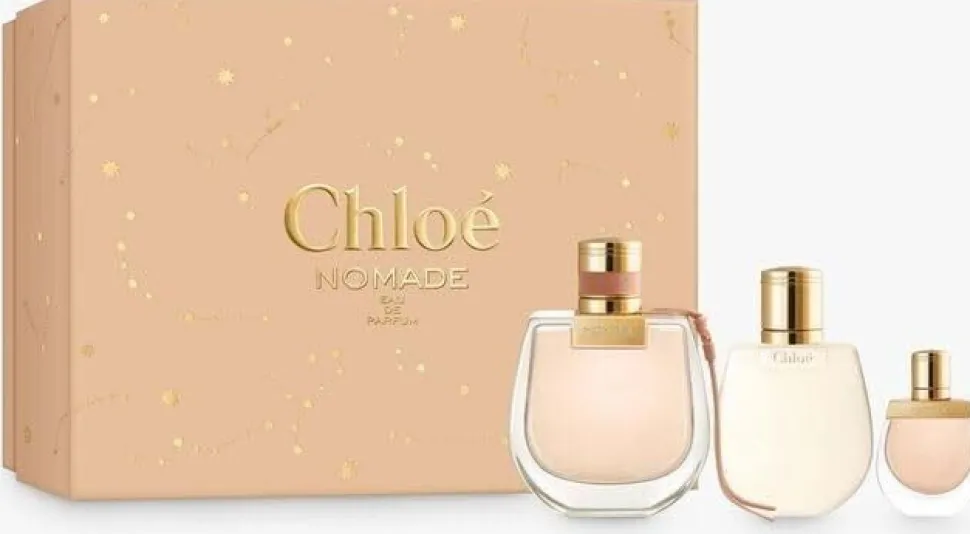 Chloé Nomade Set 75 ml edp +100 ml Bodylotion + 5ml edp Miniatuur