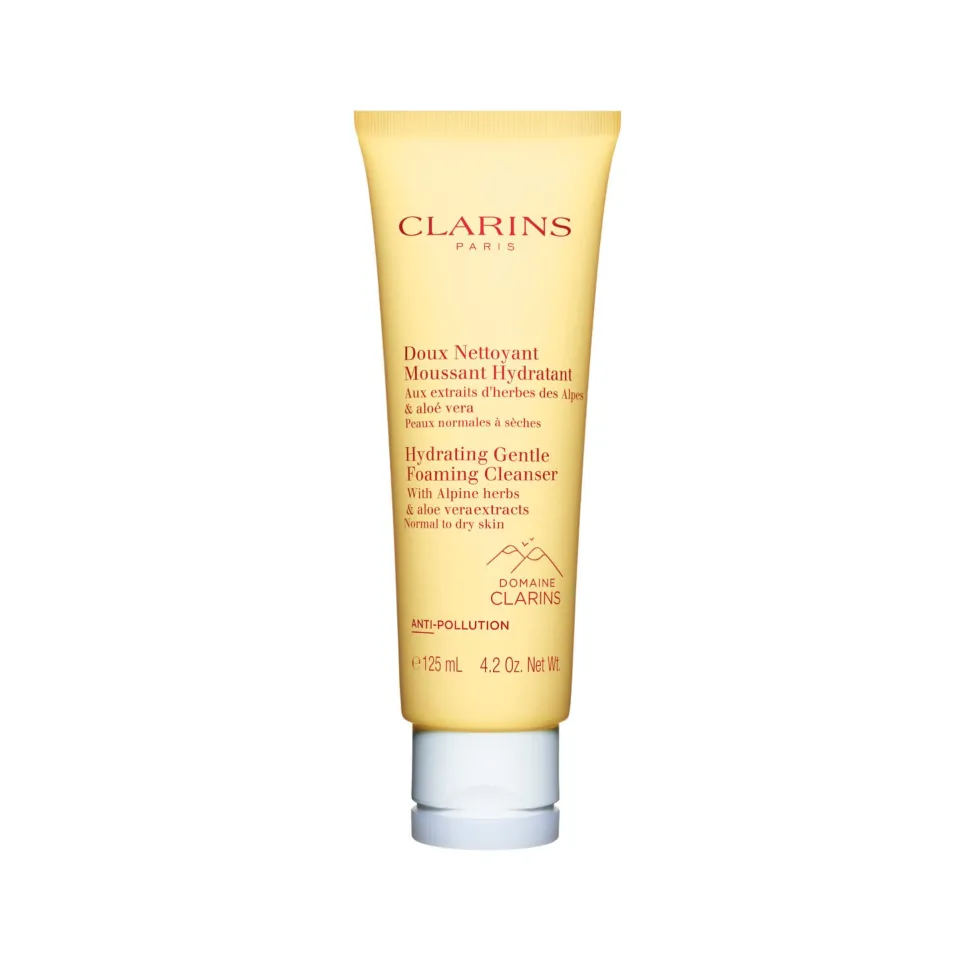 Clarins Hydrating Gentle Foaming Cleanser 125ml Reinigingsschuim Normale Droge Huid