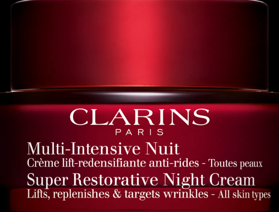Clarins Multi-Intensive Super Restorative Night - Alle Huidtypes 50ml Nachtcréme