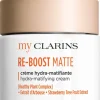 Clarins My Clarins RE-BOOST Matifying Hydrating Cream 50ml Dagcrème Gecombineerde tot Vette Huid