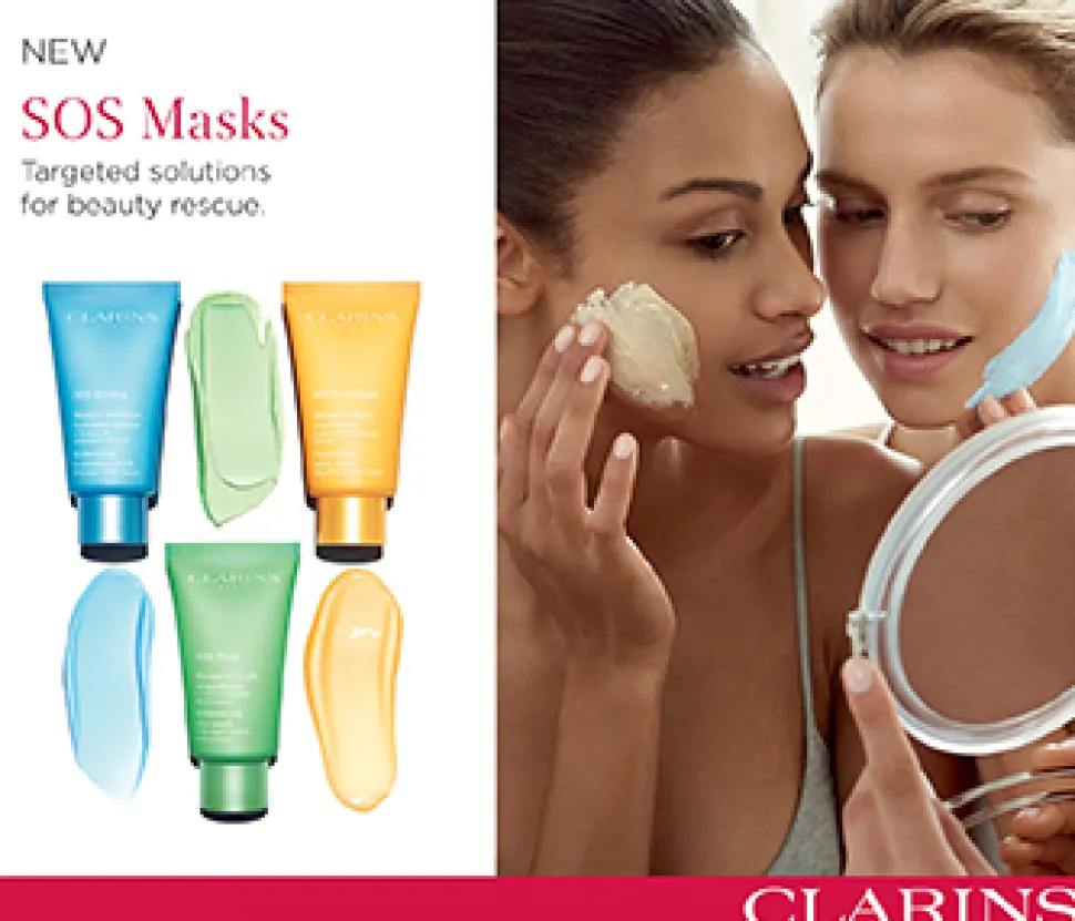 Clarins SOS Comfort Nourishing Balm Mask 75ml Masker
