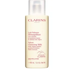 Clarins Velvet Cleansing Milk 200ml Reinigingsmelk Gecombineerde tot Vette Huid
