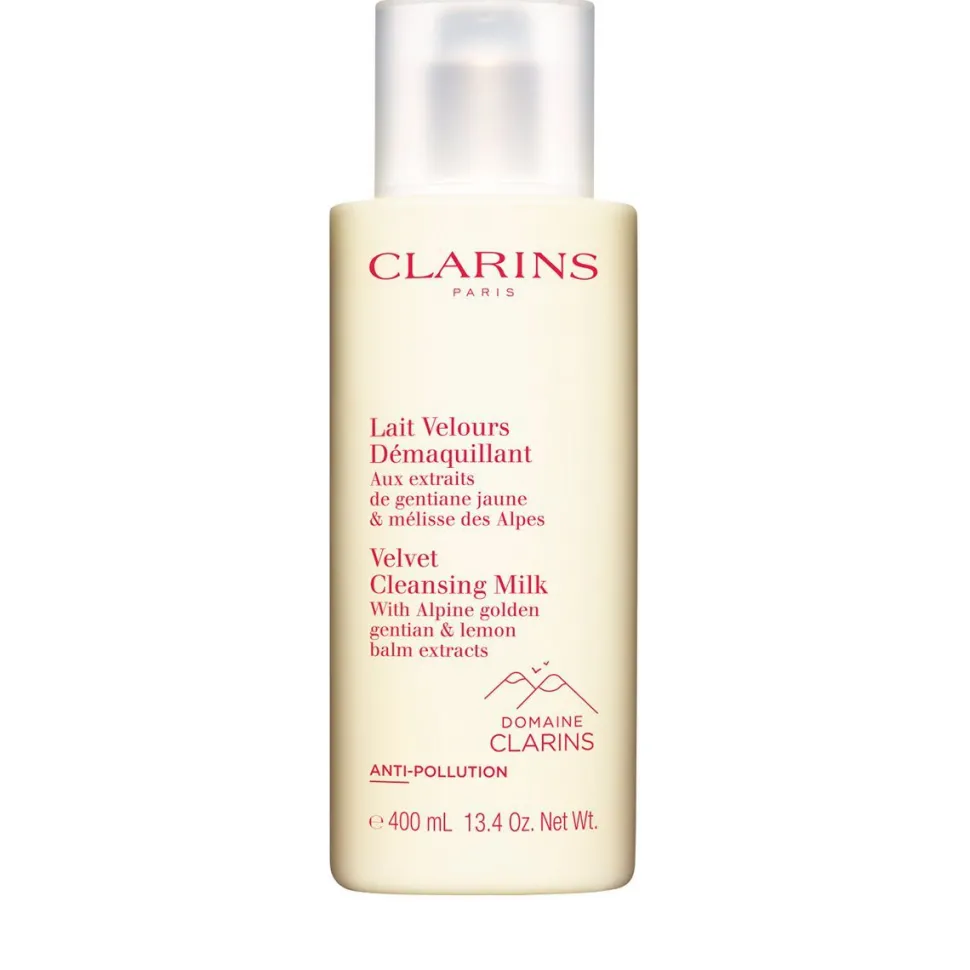 Clarins Velvet Cleansing Milk 200ml Reinigingsmelk Gecombineerde tot Vette Huid