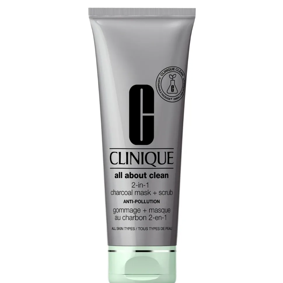 Clinique All About Clean 2-in-1 Charcoal Mask + Scrub 100ml