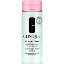 Clinique All About Clean Liquid Facial Soap 200ml Gecombineerde/ Vette Huid (3)