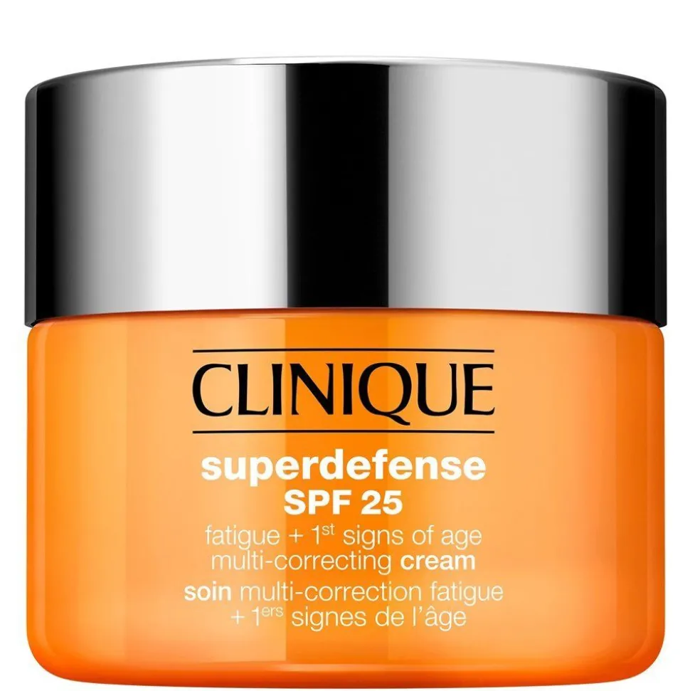 Clinique Moisturizer Superdefense Fatigue + 1ST Signs of Age Correcting Cream SPF25 30 ml Dagcrème Gecombineerde/ Vette Huid (3,4)