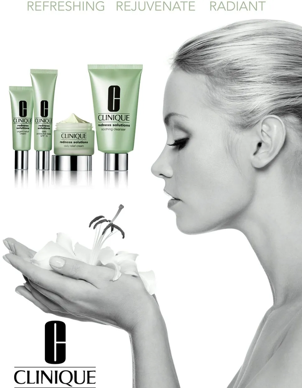 Clinique Redness Solutions Daily Relief Cream Gezichtscrème 50ml Alle Huidtypen (1,2,3,4)