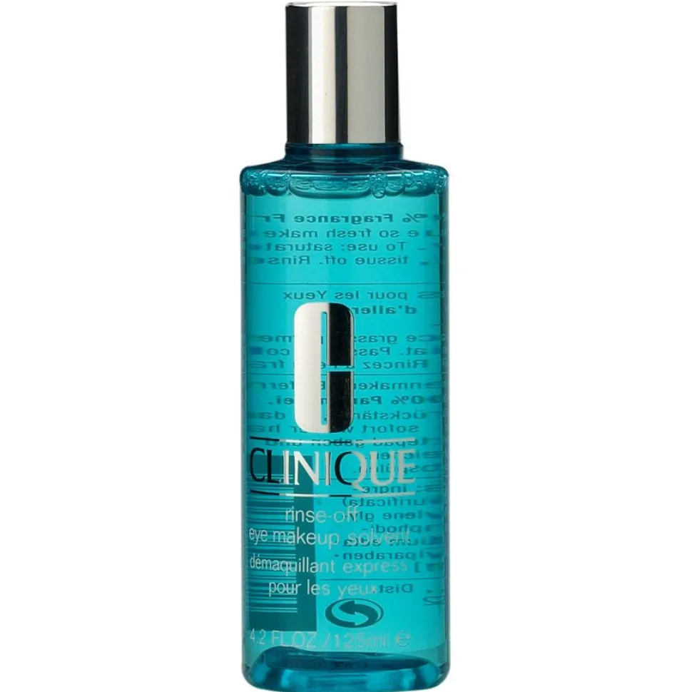 Clinique Rinse Off Eye Makeup Solvent 125ml Oog Make-up Remover Alle Huidtypen (1,2,3,4)