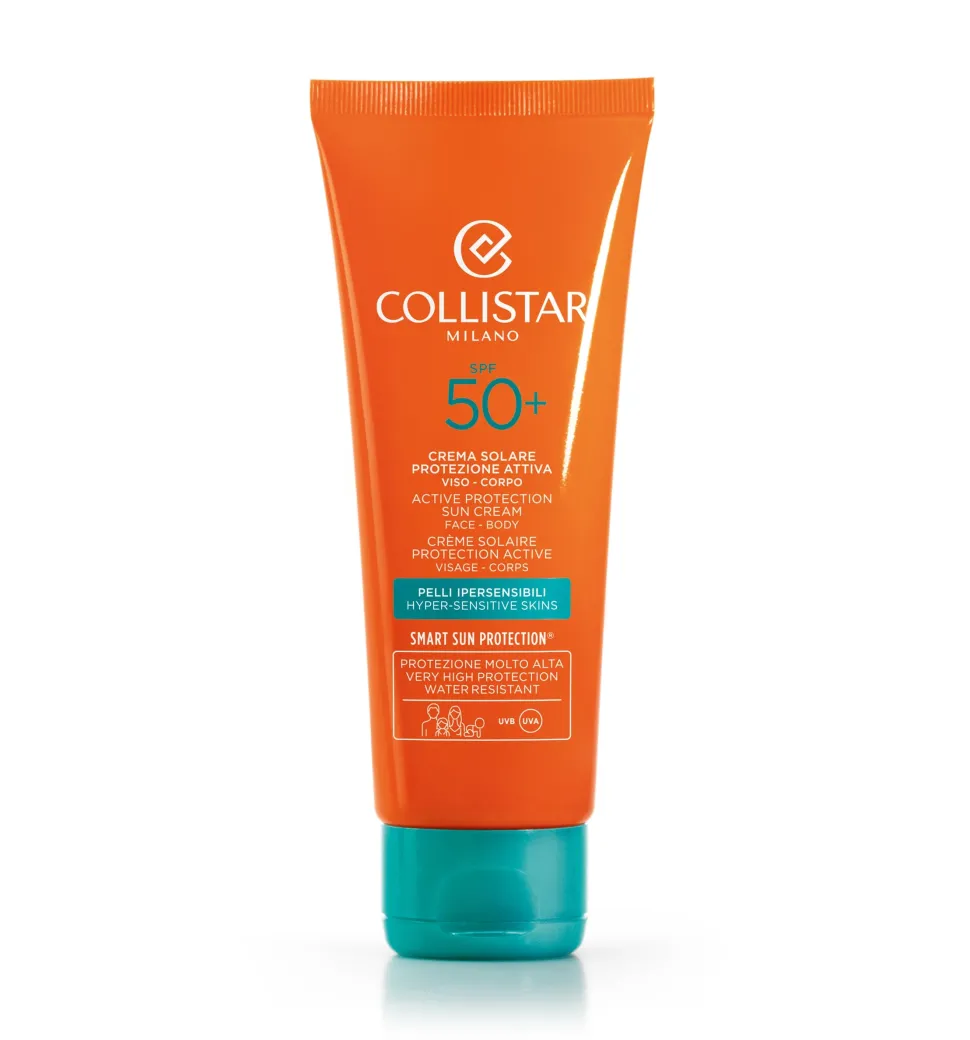 Collistar Active Protection Sun Cream Face-Body SPF50+ 100ml Gevoelige huid