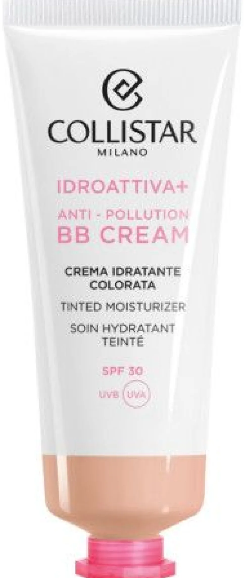 Collistar Idroattiva + Anti-Pollution BB cream 1 - Light 50ml Tinted Moisturizer