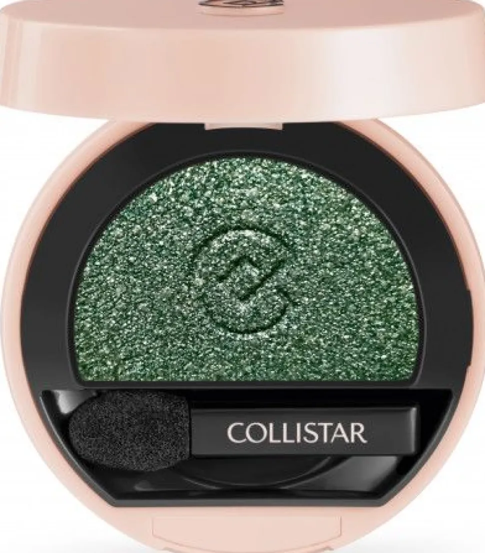 Collistar Impeccable Compact Eye Shadow Nr. 340 - Smeraldo Frost Oogschaduw