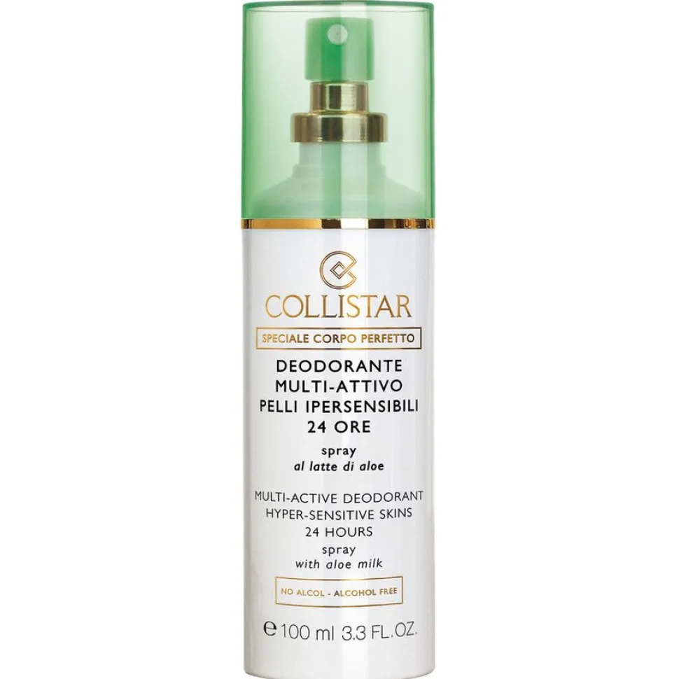 Collistar Multi-Active Deodorant Hyper-Sensitive Skins 24 Hours Spray 100ml (dames)