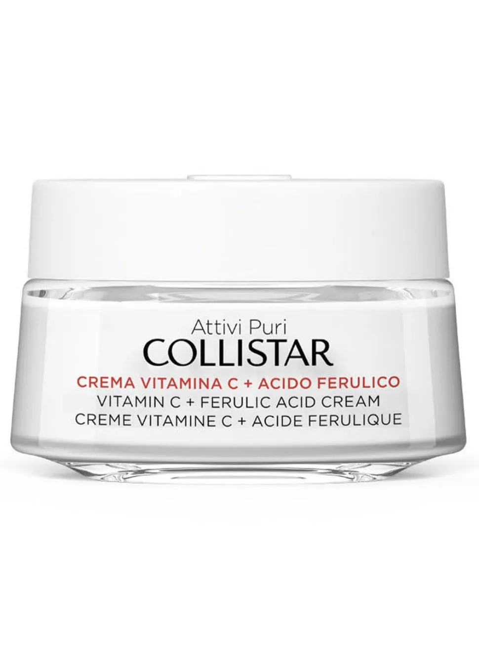 Collistar Pure Actives Vitamin C + Ferulic Acid Cream 50ml Gezichtscrème