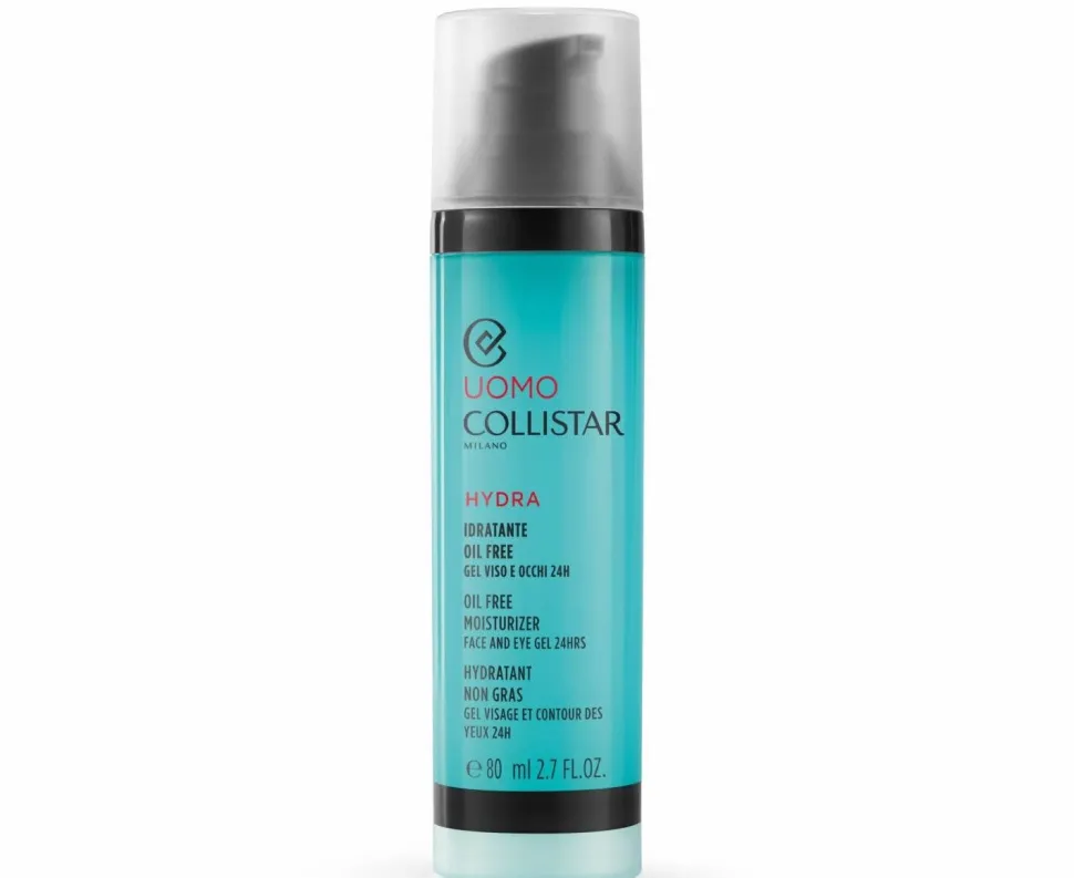 Collistar Set Oil Free Moisturizer Face & Eye Gel 24hrs 80ml + 100ml Toning Showergel