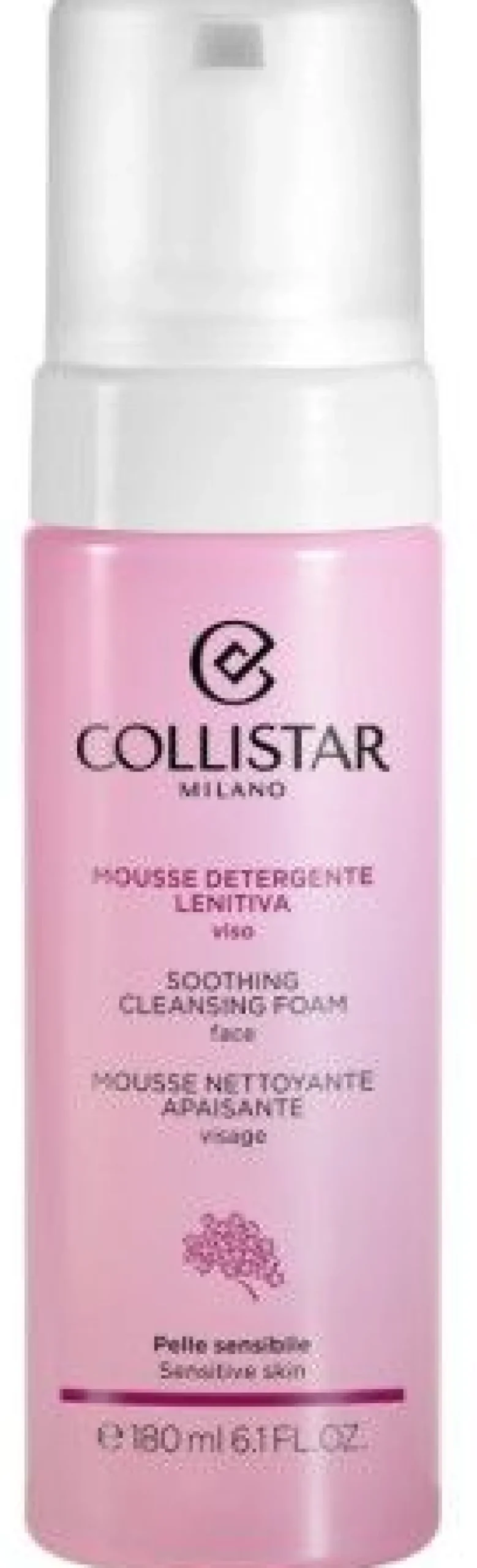 Collistar Soothing Cleansing Foam 180ml Reinigingsschuim
