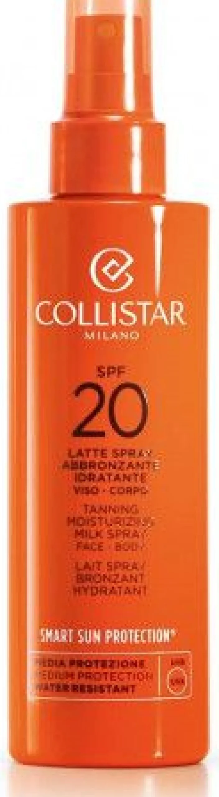 Collistar Supertanning Moisturizing Milk Spray SPF20 200ml Zonnemelk
