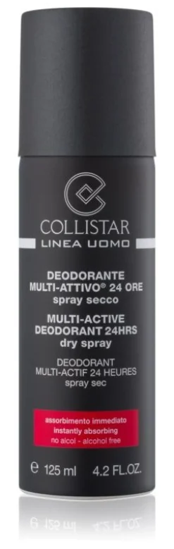 Collistar Uomo Multi-Active Deodorant 24H Dry Spray 100ml