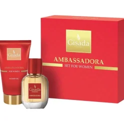 Gisada Ambassadora Set 50ml eau de parfum spray + Showergel 100ml