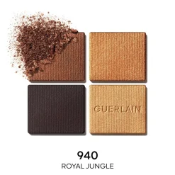 Guerlain Ombres G Eyeshadow Quad Multi-Effect Nr. 940 Royal Jungle Oogschaduw