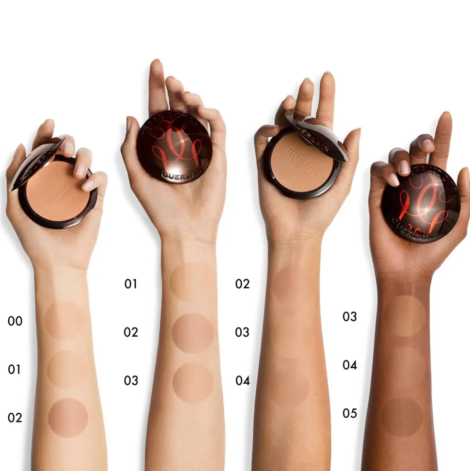 Guerlain Terracotta Bronzing powder nr 3 Medium Warm 96% naturally-derived ingredients