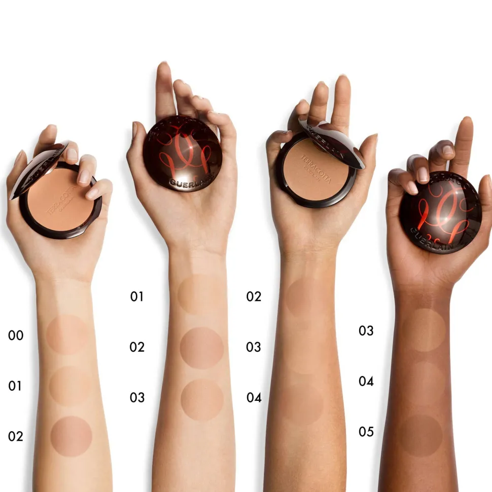 Guerlain Terracotta Bronzing powder nr 04 Foncé Rosé - 96% naturally-derived ingredients