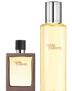 Hermès Terre d'Hermès set 30ml edt spray + 125ml edt flacon navulling