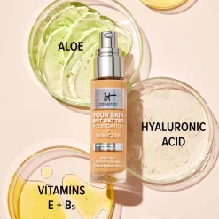 IT Cosmetics Your Skin But Better Foundation + Skincare 52 Rich Warm 30ml