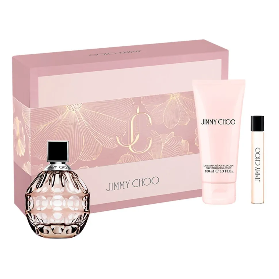 Jimmy Choo Jimmy Choo Giftset 100ml edp + 7,5ml edp + 100ml Bodylotion