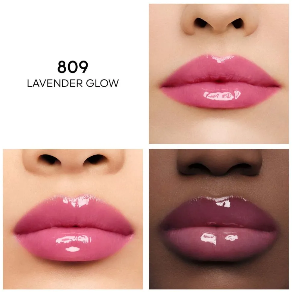 KissKiss Bee Glow Oil getinte lipolie met honing 809 Lavender Glow