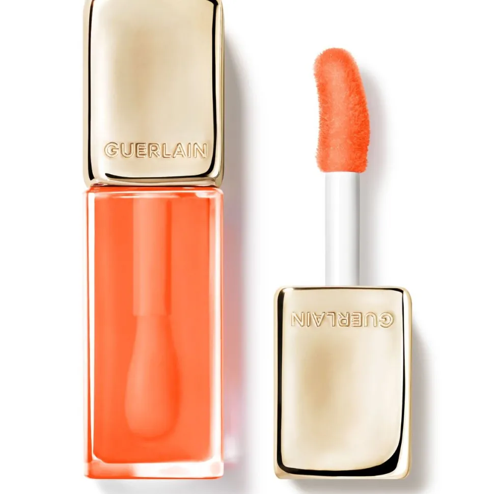 KissKiss Bee Glow Oil getinte lipolie met honing 319 Peach Glow