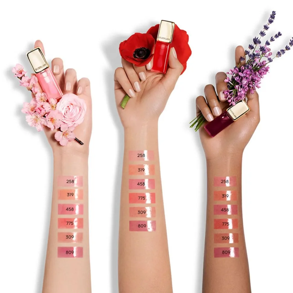 KissKiss Bee Glow Oil getinte lipolie met honing 319 Peach Glow