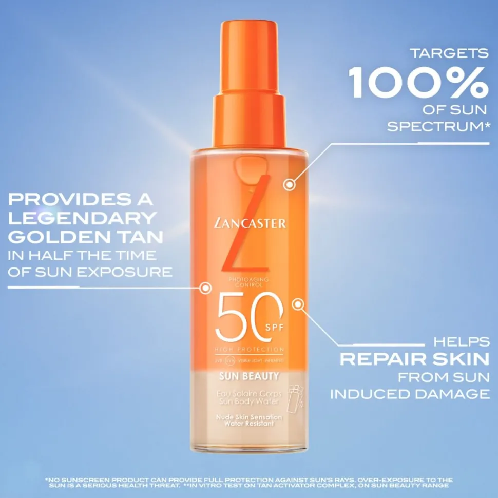 Lancaster Sun Beauty Nude Skin Sensation Sun Body Water SPF30 150ml
