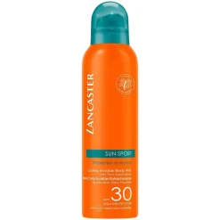 Lancaster Sun Sport Cooling Invisible Body Mist SPF30 Wet Skin Application 200ml