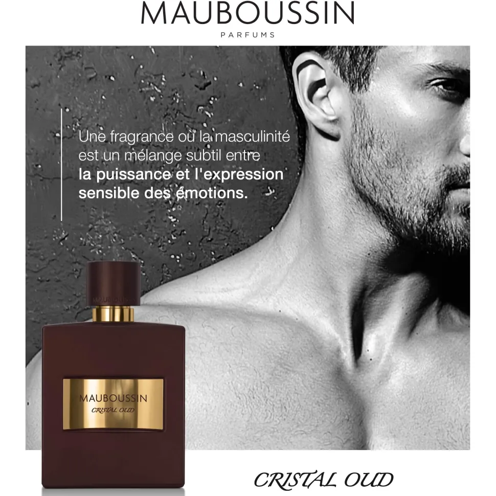 Mauboussin Cristal Oud 100ml eau de parfum spray