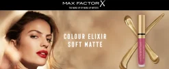 Max Factor Colour Elixir Soft Matte Vloeibare Lipstick 020 Blushing Peony