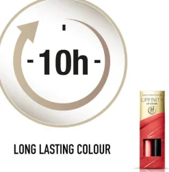 Max Factor Lipfinity Lip Colour 115 Confident Lipstick + Topcoat