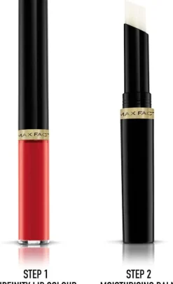 Max Factor Lipfinity Lip Colour 020 Angelic Lipstick + Topcoat